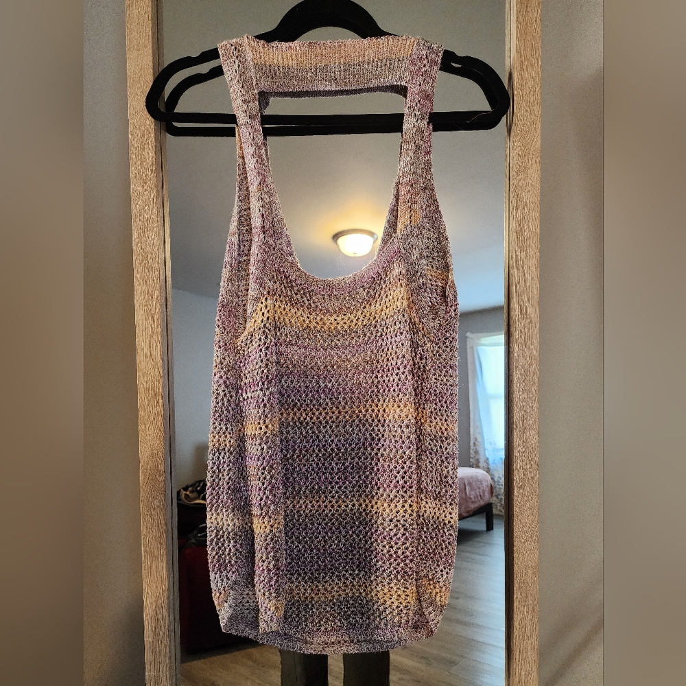 Stylish Multicolor Knit Women's Bag